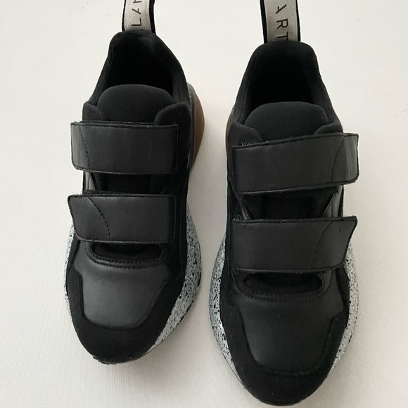 Stella McCartney Black Eclypse Sneakers Hook Loop 35 5 - Picture 4 of 12